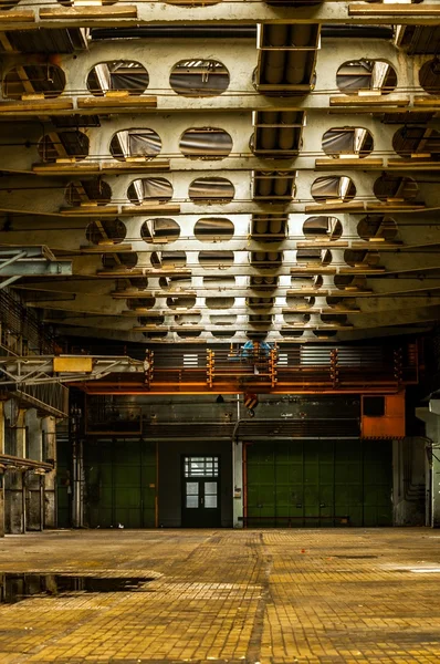 Interior industrial de una fábrica — Foto de Stock