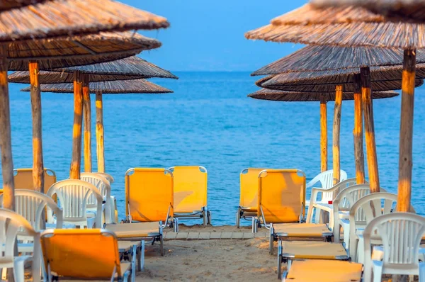 Tropische scène st het strand — Stockfoto