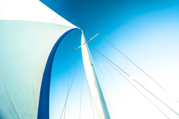 Sail of a sailing boat — Stock Photo, Image