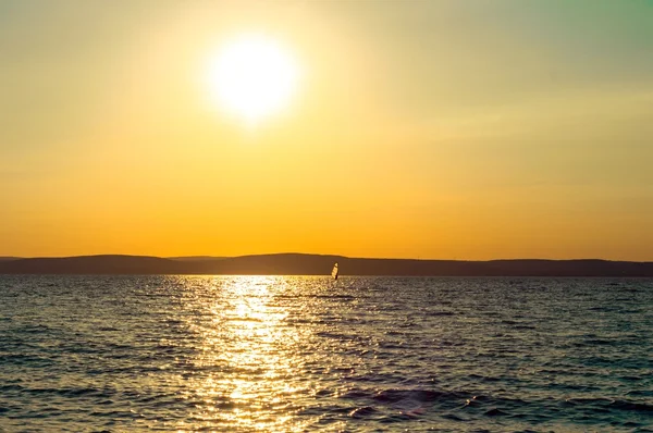 Sonnenuntergang am Meer — Stockfoto