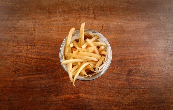 Смачна картопля фрі крупним планом — стокове фото