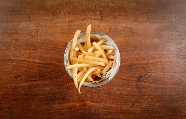 Delicious french fries closeup — Stock Photo, Image