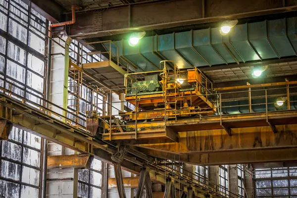 Usine de traitement des déchets intérieur — Photo