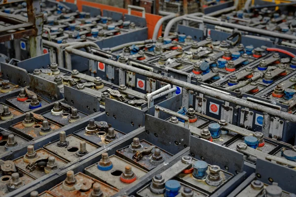 Large amount of power supplies — Stock Photo, Image