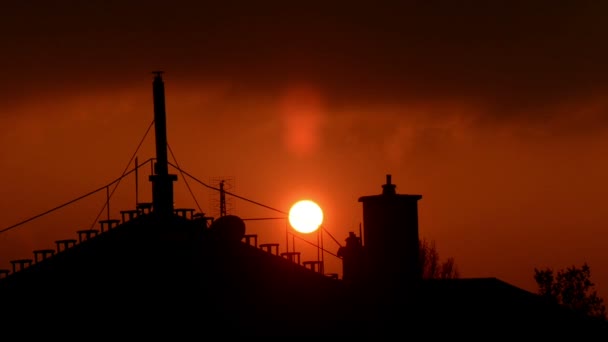 Atardecer timelapse — Vídeos de Stock