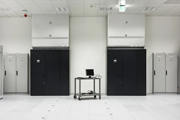 Del av ett modernt datacenter — Stockfoto