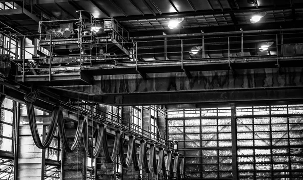 Usine de traitement des déchets intérieur — Photo