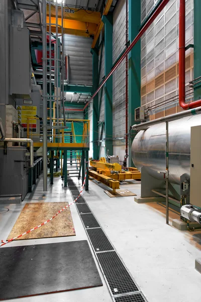 Industrial interior of a power plant — Stock Photo, Image