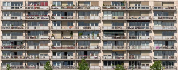 Açık havada bir bina dokusuna — Stok fotoğraf