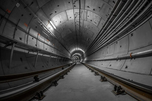 Metro için yeraltı tüneli — Stok fotoğraf