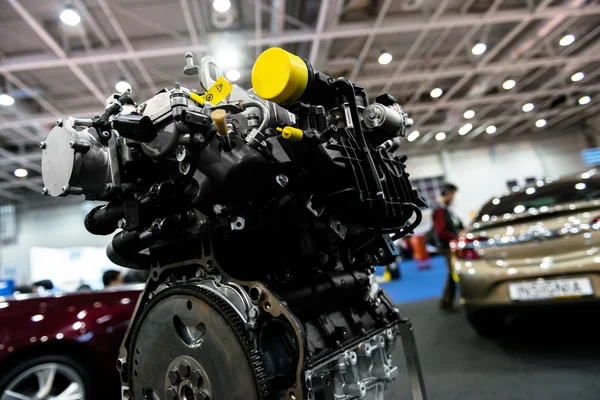 Detalle de la foto de un motor de coche —  Fotos de Stock