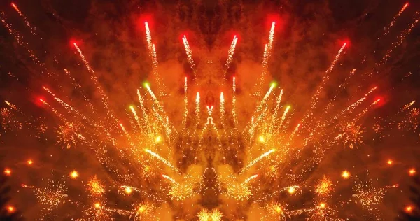 Foto de fogos de artifício abstratos como textura de fundo — Fotografia de Stock