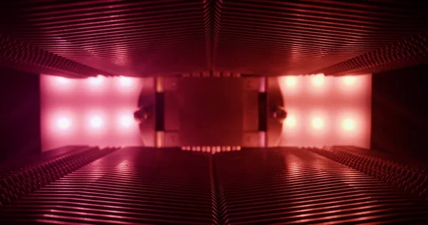 Probe Lens Sliding Steel Tunnel Lights Macro — Stockfoto