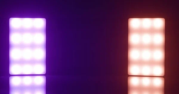 Colorful Stage Lights Close Footage — Stockfoto