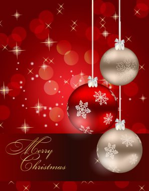 Güzellik Noel ve yeni yıl arka plan.