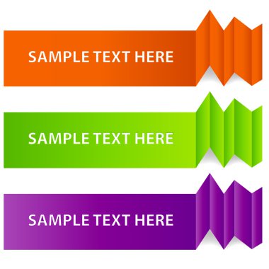 Vector labels for business design