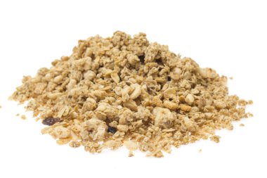 cereals flake isolated on white background