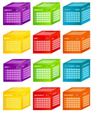 Calendar 2013 Illustration