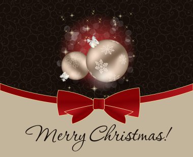 Abstract beauty Christmas and New Year background illust