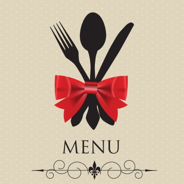 Restoran Menü kavramı. vektör çizim