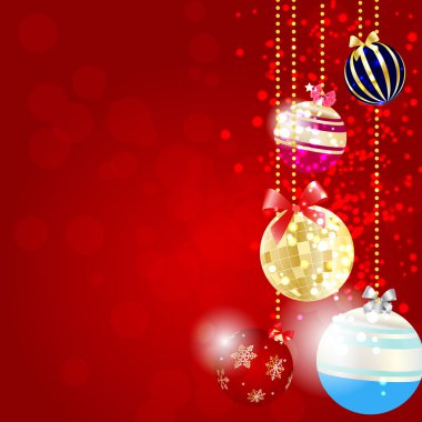 soyut güzellik Noel ve yeni yıl geçmiş. vektör illust