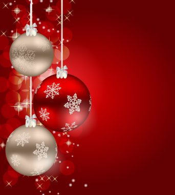 Güzellik Noel ve yeni yıl arka plan.