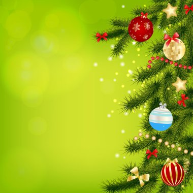 soyut güzellik Noel ve yeni yıl geçmiş. vektör illust