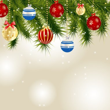 soyut güzellik Noel ve yeni yıl geçmiş. vektör illust