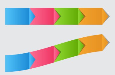 Infographic şablon iş vektör çizim