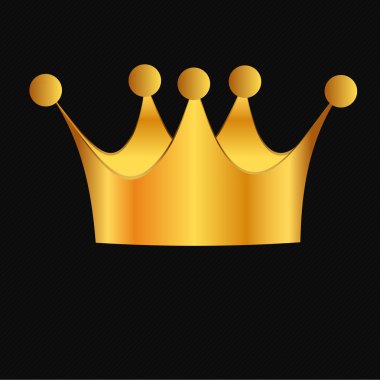 taç vektör çizim ile arka plan