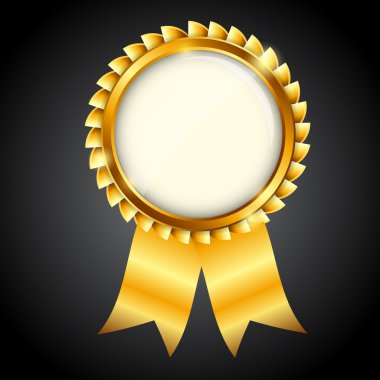 vektör altın işaret, etiket şablon