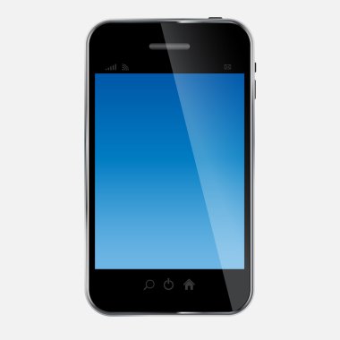soyut cep telefonu vektör çizim