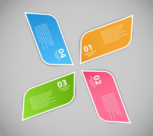 Инфографические векторные иллюстрации
