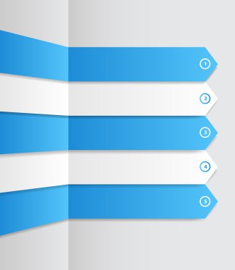 Infographic iş şablonu vektör çizim