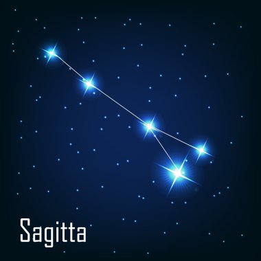 gece gökyüzünde takımyıldızı 