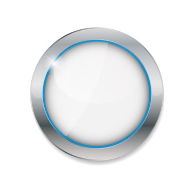 vektör gümüş işaret, etiket şablon