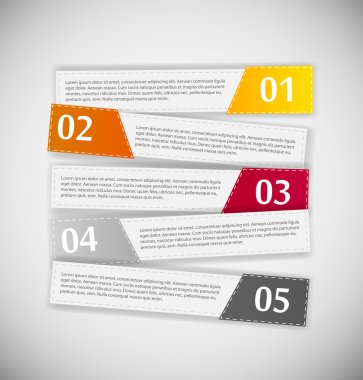 Infographic iş şablonu vektör çizim