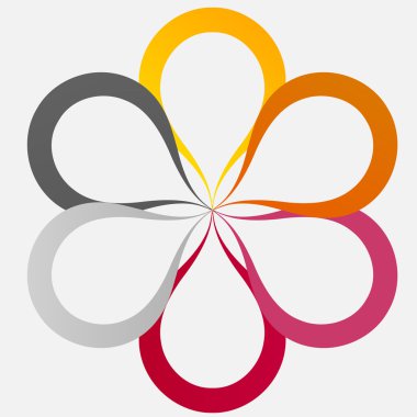 Infographic iş şablonu vektör çizim