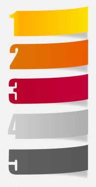 Infographic iş şablonu vektör çizim