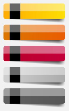 Infographic iş şablonu vektör çizim