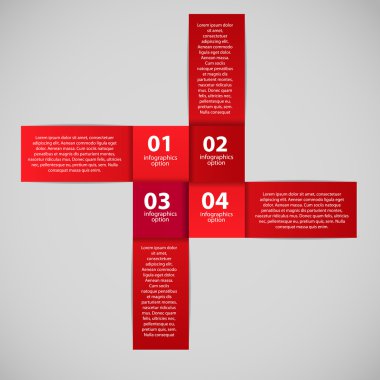 Infographic iş şablonu