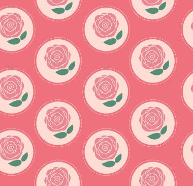 Düğün ve doğum günü için çiçek Dikişsiz desen arka plan