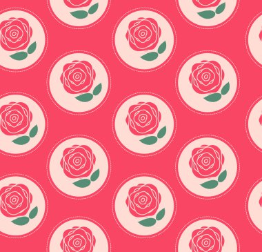 Düğün ve doğum günü için çiçek Dikişsiz desen arka plan