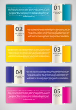 Infographic iş şablonu