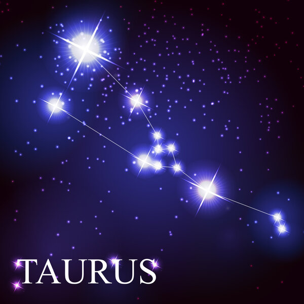 taurus zodiac sign of the beautiful bright stars