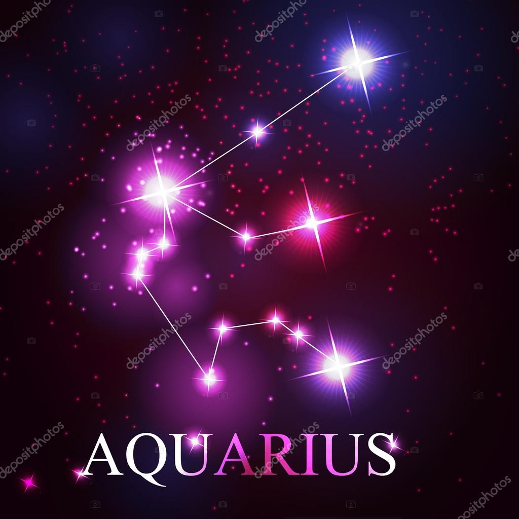 vector of the aquarius zodiac sign stock vector yganko 40334049