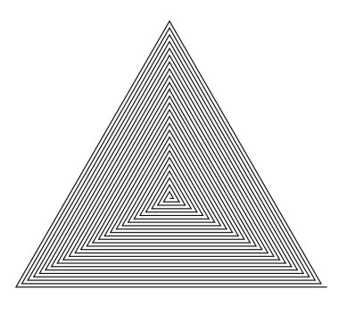 siyah-beyaz hipnotik arka plan. vektör çizim.