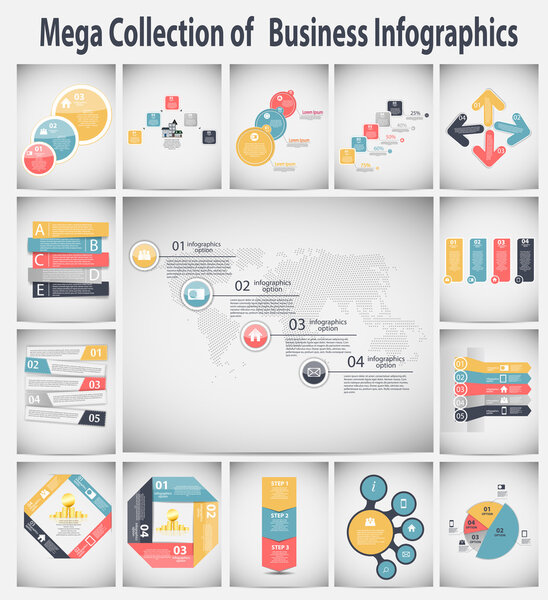Infographic business template vector illustration