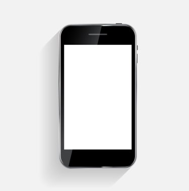 soyut tasarım cep telefonu. vektör çizim