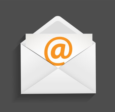 E- posta Koruma Konsepti İllüstrasyonu